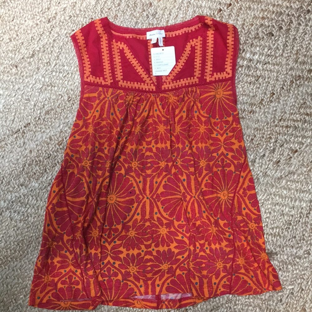 Meadow Rue Anthropology NWT top size small